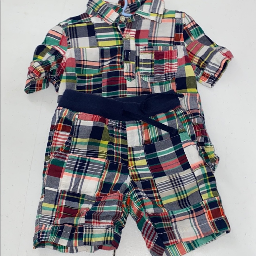 Plaid Gap set 3y